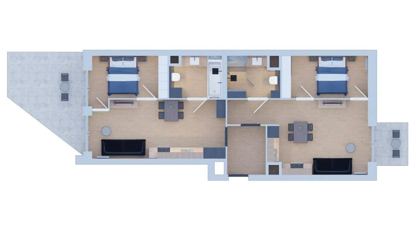 Domus Aurea Free Parking Garden Balcony Apartment Krakow 0*,